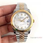  Swiss Rolex Datejust II 3235 2 Tone Silver Dial Watch Rolex Grade 1 Wrist